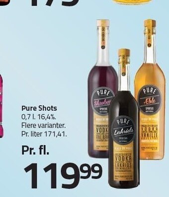 Fleggaard Pure shots tilbud
