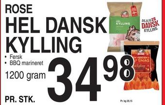 ABC Lavpris Hel dansk kylling tilbud