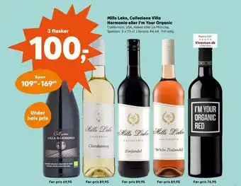 Kvickly Mills lake, collezione villa harmonia eller i'm your organic tilbud