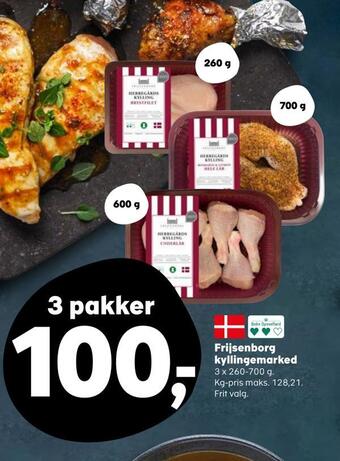 Kvickly Frijsenborg kyllingemarked tilbud