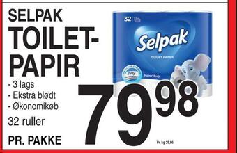 ABC Lavpris Toiletpapir tilbud
