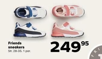 Kvickly Friends sneakers tilbud
