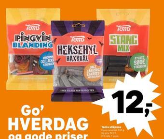 SuperBrugsen Toms slikpose tilbud