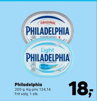 SuperBrugsen Philadelphia tilbud