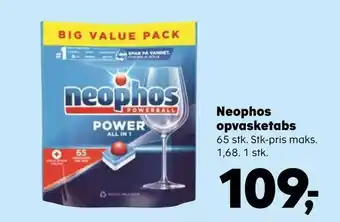 SuperBrugsen Neophos opvasketabs tilbud