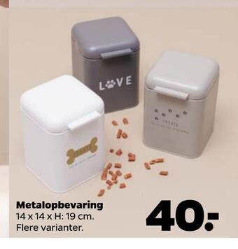 Netto Metalopbevaring tilbud