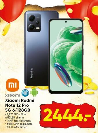 Bilka Xiaomi redmi note 12 pro 5g 6/128gb tilbud