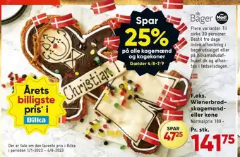 Bilka Wienerbrød skagemand eller kone tilbud