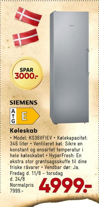 Bilka Køleskab tilbud
