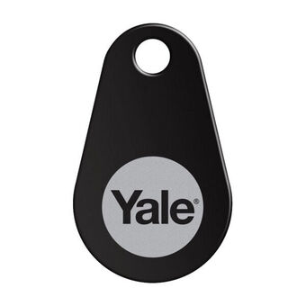 Punkt1 Yale doorman v2n/classic nøglebrik sort tilbud