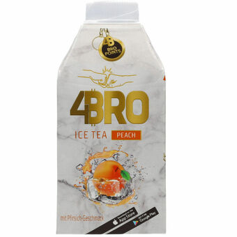 Netpris 4bro fersken ice tea 0,5 ltr. tilbud