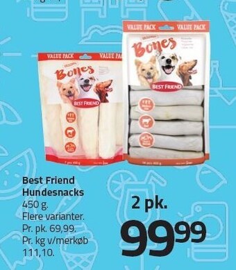 Fleggaard Best friend hundesnacks tilbud