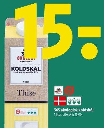 Coop 365 365 økologisk koldskål tilbud