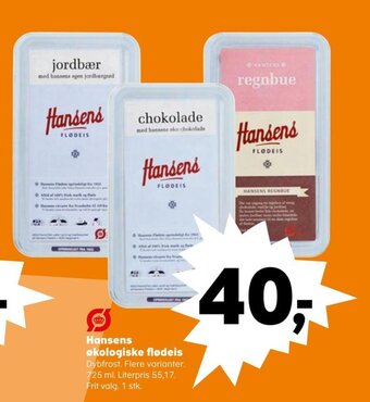 Hansens økologiske flødeis
