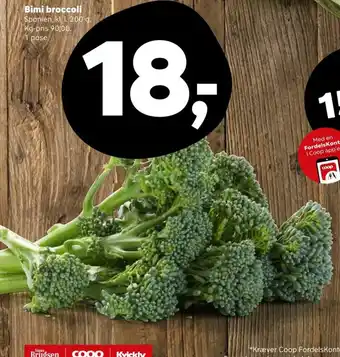 SuperBrugsen Bimi broccoli tilbud