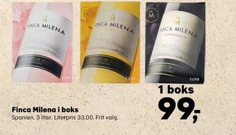 SuperBrugsen Finca Milena i boks tilbud