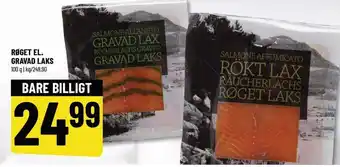 Løvbjerg RØGET EL. GRAVAD LAKS 100 g tilbud