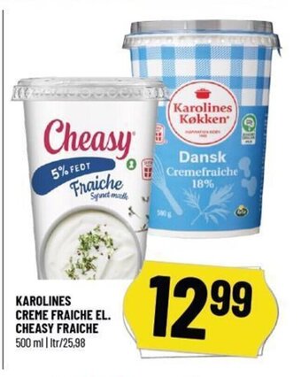 Løvbjerg KAROLINES CREME FRAICHE EL. CHEASY FRAICHE tilbud
