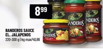 Løvbjerg BANDEROS SAUCE EL. JALAPENOS 220-300 g tilbud