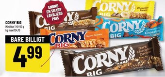 Løvbjerg CORNY BIG Müslibar | 40-50 g tilbud