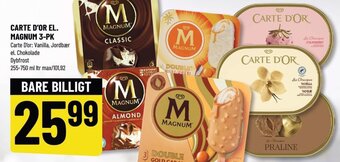 Løvbjerg CARTE D'OR EL. MAGNUM 3-PK tilbud