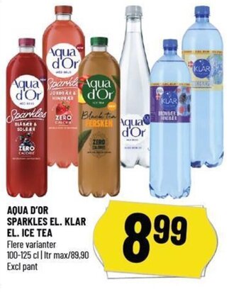 Løvbjerg AQUA D'OR SPARKLES EL. KLAR EL. ICE TEA tilbud