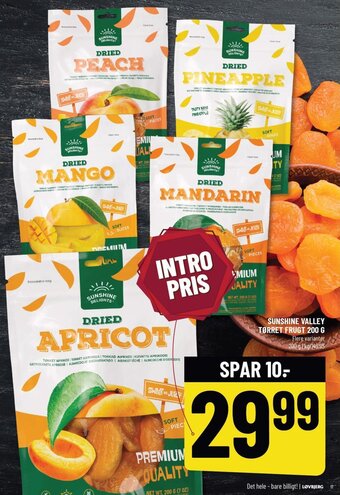 Løvbjerg SUNSHINE VALLEY TØRRET FRUGT 200 G tilbud