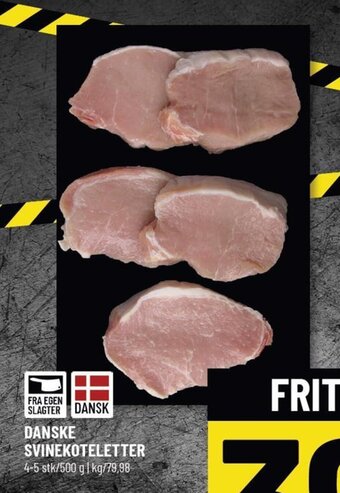 Løvbjerg DANSKE SVINEKOTELETTER tilbud