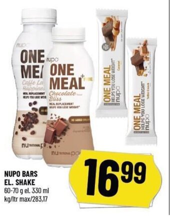 Løvbjerg NUPO BARS EL. SHAKE tilbud