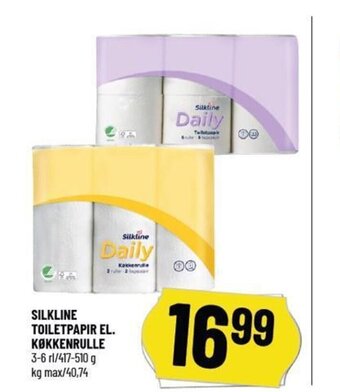 Løvbjerg SILKLINE TOILETPAPIR EL. KØKKENRULLE tilbud