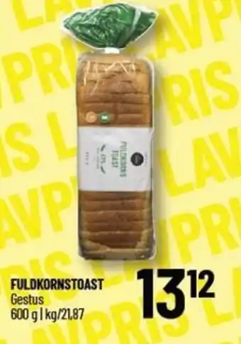 Løvbjerg FULDKORNSTOAST Gestus 600 g tilbud