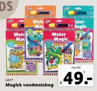 Galt magisk vandmalebog