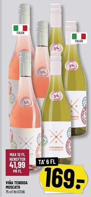 Løvbjerg Vina tendida moscato - 6 fl tilbud