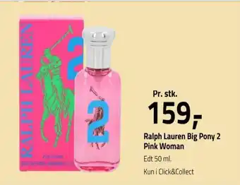 Fleggaard Ralph Lauren Big Pony 2 Pink Woman tilbud