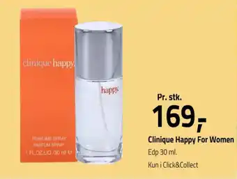 Fleggaard Clinique Happy For Women Edp 30 ml. tilbud