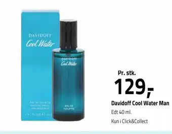 Fleggaard Davidoff Cool Water Man Edt 40 ml. tilbud