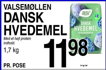 ABC Lavpris VALSEMØLLEN DANSK HVEDEMEL tilbud