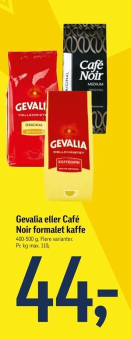 Føtex Original kaffe formalet tilbud