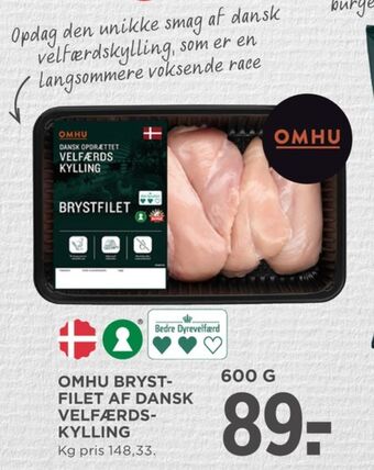 MENY Omhu kyllingebrystfilet tilbud