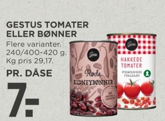 MENY Gestus tomater tilbud