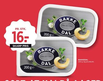 MENY Bakkedal smørbar tilbud