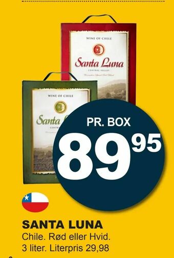 Let-Køb Santa luna tilbud