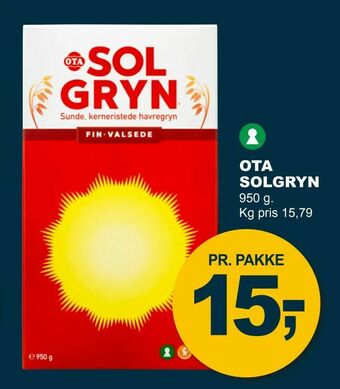 Let-Køb Ota solgryn tilbud