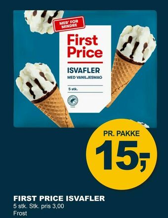Let-Køb First price isvafler tilbud