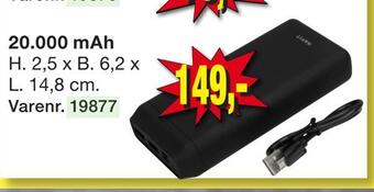 Harald Nyborg Powerbank tilbud
