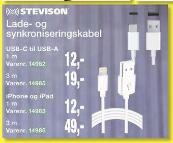Harald Nyborg Lade- og synkroniseringskabel tilbud