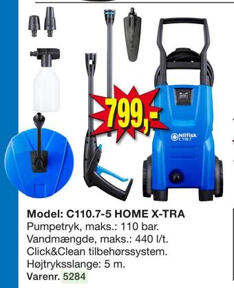 Harald Nyborg Model: c110,7-5 home x-tra tilbud