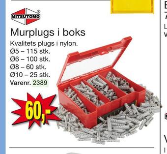 Harald Nyborg Murplugs i boks tilbud