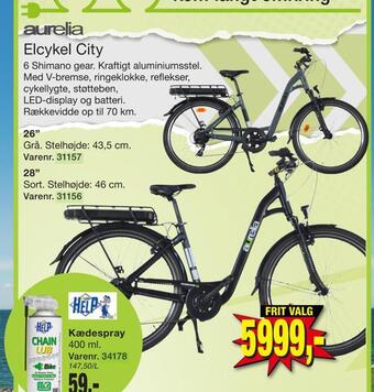 Harald Nyborg Elcykel city tilbud