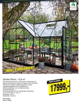 Harald Nyborg Garden room - 12,9 m2 tilbud